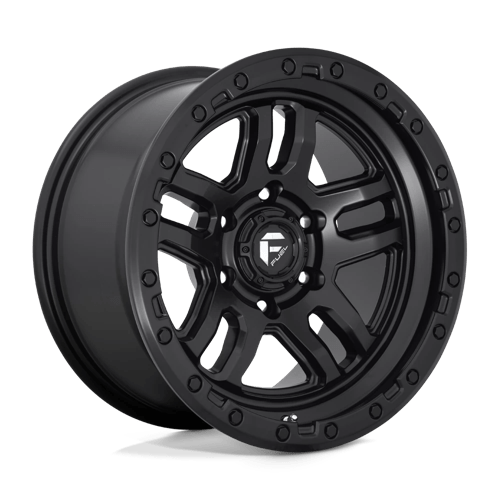 Fuel D700 AMMO Matte Black 18x9 -12 5X127 71.5