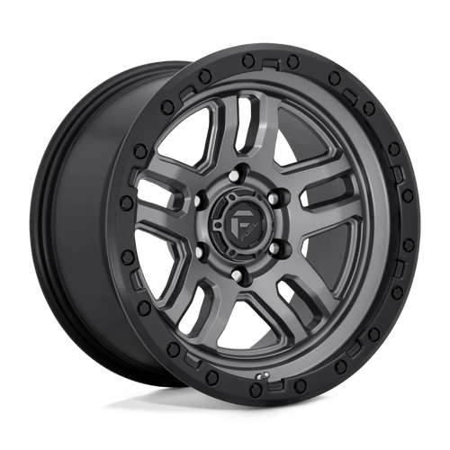 Fuel D701 AMMO Matte Gun Metal Black Bead Ring 20x10 -18 5X127 71.5