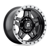 Fuel D557 ANZA Matte Black Gun Metal Ring 18x9 +01 6X135 87.1