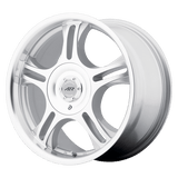 American Racing AR95 ESTRELLA Machined W/ Clear Coat 17x7.5 +40 4X100/4X114.3 72.6