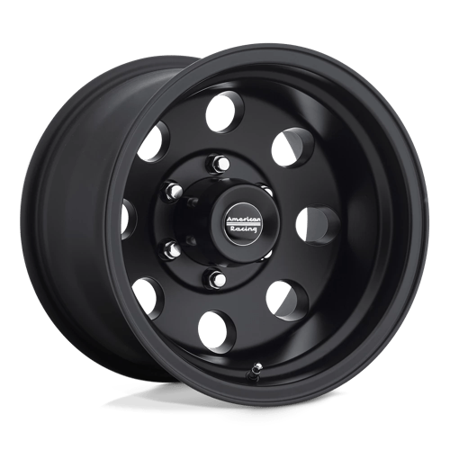 American Racing AR172 BAJA Satin Black 17x8 +0 8X165.1 130.81