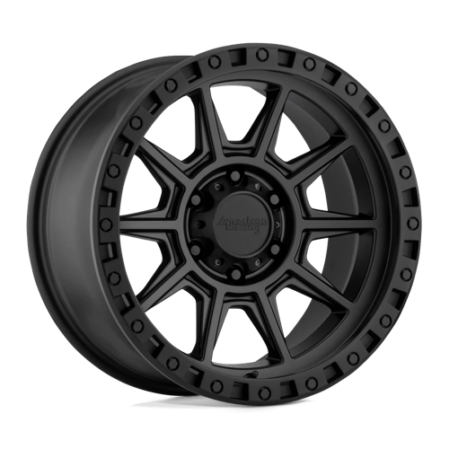 American Racing AR202 Cast Iron Black 17x9 -12 5X127 78.3