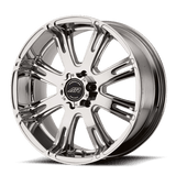 American Racing AR708 Matte Black Machined 17x8.5 +20 6X139.7 106.25
