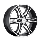 American Racing AR893 MAINLINE Gloss Black Machined 17x8 +25 5X114.3 72.6