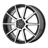 American Racing AR908 Gloss Black W/ Machined Face 18x8 +40 5X114.3 72.6