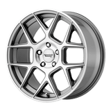 American Racing AR913 APEX Gun Metal Machined 20x9 +25 5X115 72.6