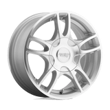 American Racing AR919 ESTRELLA 2 Silver Machined 17x7.5 +45 5X114.3/5x120 74.1
