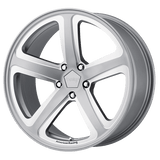 American Racing AR922 HOT LAP Satin Gray Milled 18x8 +38 5X120 74.1