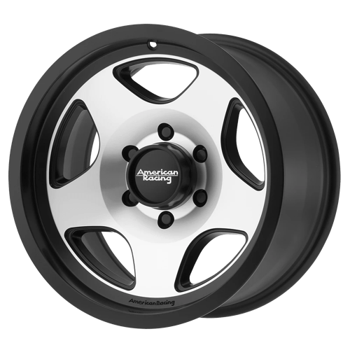 American Racing AR923 MOD 12 Satin Black Machined 18x9 +0 5X127 72.6