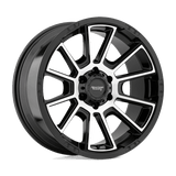 American Racing AR933 INTAKE Gloss Black Machined 17x8.5 +18 6X139.7 106.25