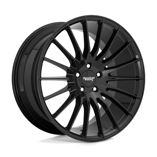 American Racing AR934 FASTLANE Gloss Black 18x8 +38 5X114.3 72.6