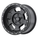 American Racing AR969 ANSEN OFFROAD Satin Black W/ Satin Black Ring 17x8 +0 5X139.7 106.6