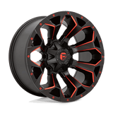 Fuel D787 ASSAULT Matte Black Red Milled 20x10 -22 6X135/6X139.7 106.1