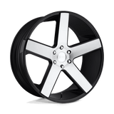 DUB S217 BALLER Gloss Black Brushed 24x10 +30 6X139.7 78.1