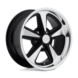 US Mag U109 BANDIT Matte Black Machined 17x9 +08 5X120.65 72.56