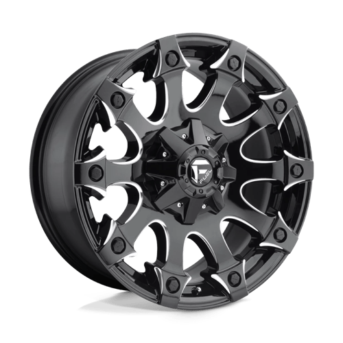 Fuel D578 BATTLE AXE Gloss Black Milled 20x10 -18 5X114.3/5X127 78.1