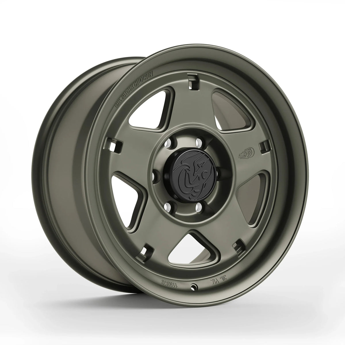 BLACKHORN NS5 Olive Drab Green 17x8.5 +0 6x139.7 106.1
