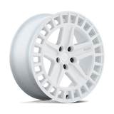 Black Rhino Hard Alloys ALSTON Gloss White 20x8.5 +25 5X120 74.1