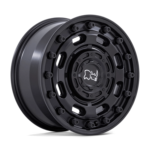 Black Rhino Hard Alloys ATLAS Matte Black 17x8 +38 6X130 84.1