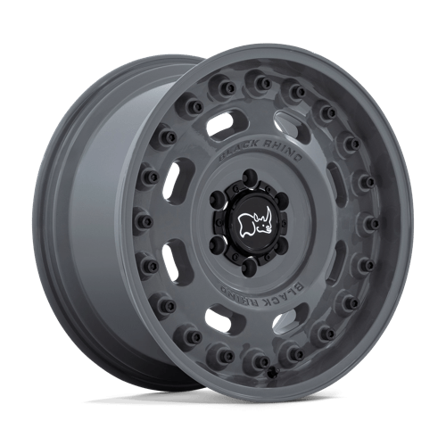 Black Rhino Hard Alloys AXLE Battleship Gray 18x9.5 -18 8X170 125.1