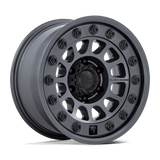Black Rhino Hard Alloys BR012 OUTBACK Matte Gunmetal 17x8 +32 6X139.7 106.1