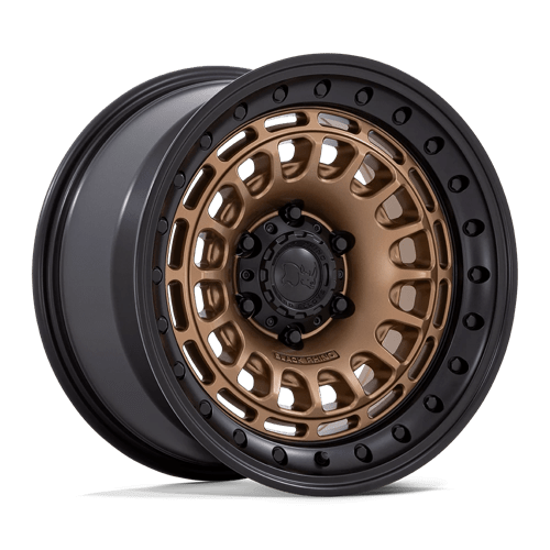 Black Rhino Hard Alloys BR014 SAHARA Matte Bronze W/ Gloss Black Lip 17x9 -12 6X135 87.1