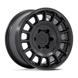 Black Rhino Hard Alloys BR015 VOLL Matte Black 17x8 +38 5X112 72.56
