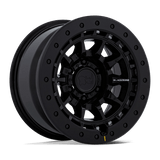 Black Rhino Hard Alloys BR016 TUSK Gloss Black W/ Black Rock Guard 17x8.5 -10 6X135 87.1