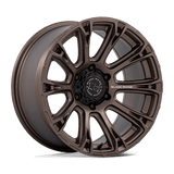 Black Rhino Hard Alloys BR020 DIAMONDBACK Burnt Bronze 20x9 +12 6X114.3 66.06