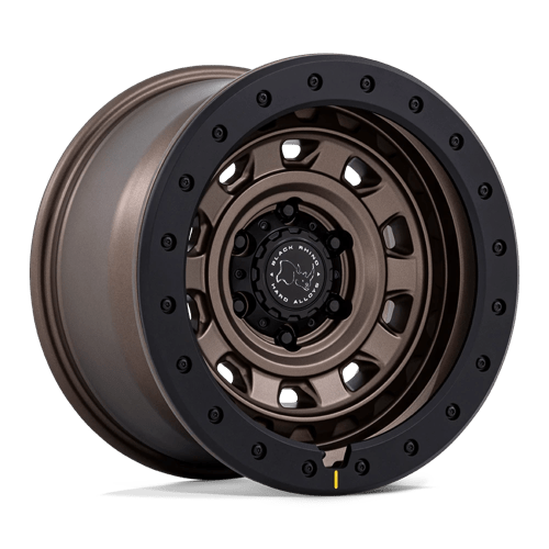 Black Rhino Hard Alloys BR023 XPLORER Burnt Bronze W/ Black Rock Guard 17x9 +12 6X139.7 106.1
