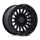 Black Rhino Hard Alloys BR025 RIVAL Matte Black W/ Gloss Black Lip 17x9 +1 5X127 71.5