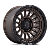 Black Rhino Hard Alloys BR025 RIVAL Burnt Bronze W/ Matte Black Lip 17x8.5 +10 6X139.7 106.1