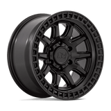 Black Rhino Hard Alloys CALICO Matte Black 17x8.5 +34 5X120 74.1