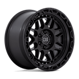 Black Rhino Hard Alloys HOLCOMB Matte Black 17x9.5 +12 6X120 67.1