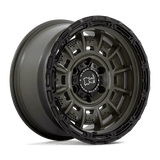 Black Rhino Hard Alloys LEGION Olive Drab Green W/ Black Lip 17x9 -12 6X139.7 106.1