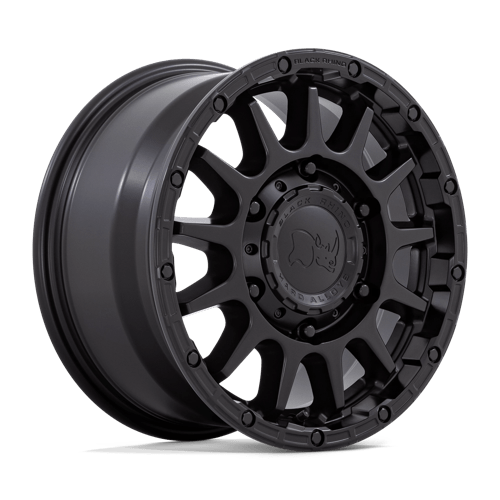 Black Rhino Hard Alloys SEQUOIA Matte Black 16x8 +60 6X180 138.8