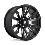 Fuel D673 BLITZ Gloss Black Milled 18x9 -12 5X127 71.5