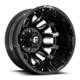 Fuel D673 BLITZ Gloss Black Milled 20x8.25 -227 8X200 142.3