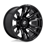 Fuel D673 BLITZ Gloss Black Milled 22x12 -44 8X165.1 125.1