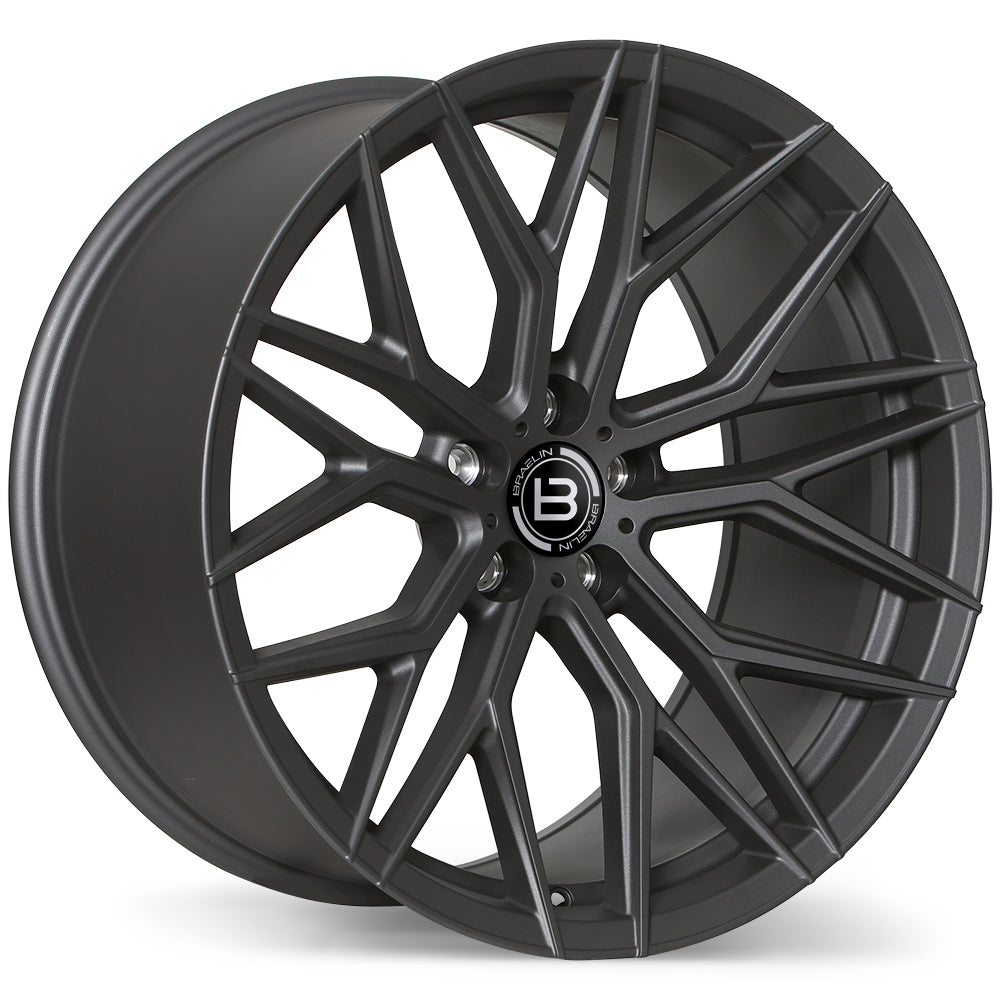 Braelin BR10 Matte Graphite 20x10.5 +30 5x114.3 68.2