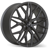 Braelin BR10 Matte Graphite 20x9.0 +25 5x112 66.5