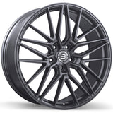 Braelin BR13 Dark Grey 22x9.0 +25 5x120.65 70.7
