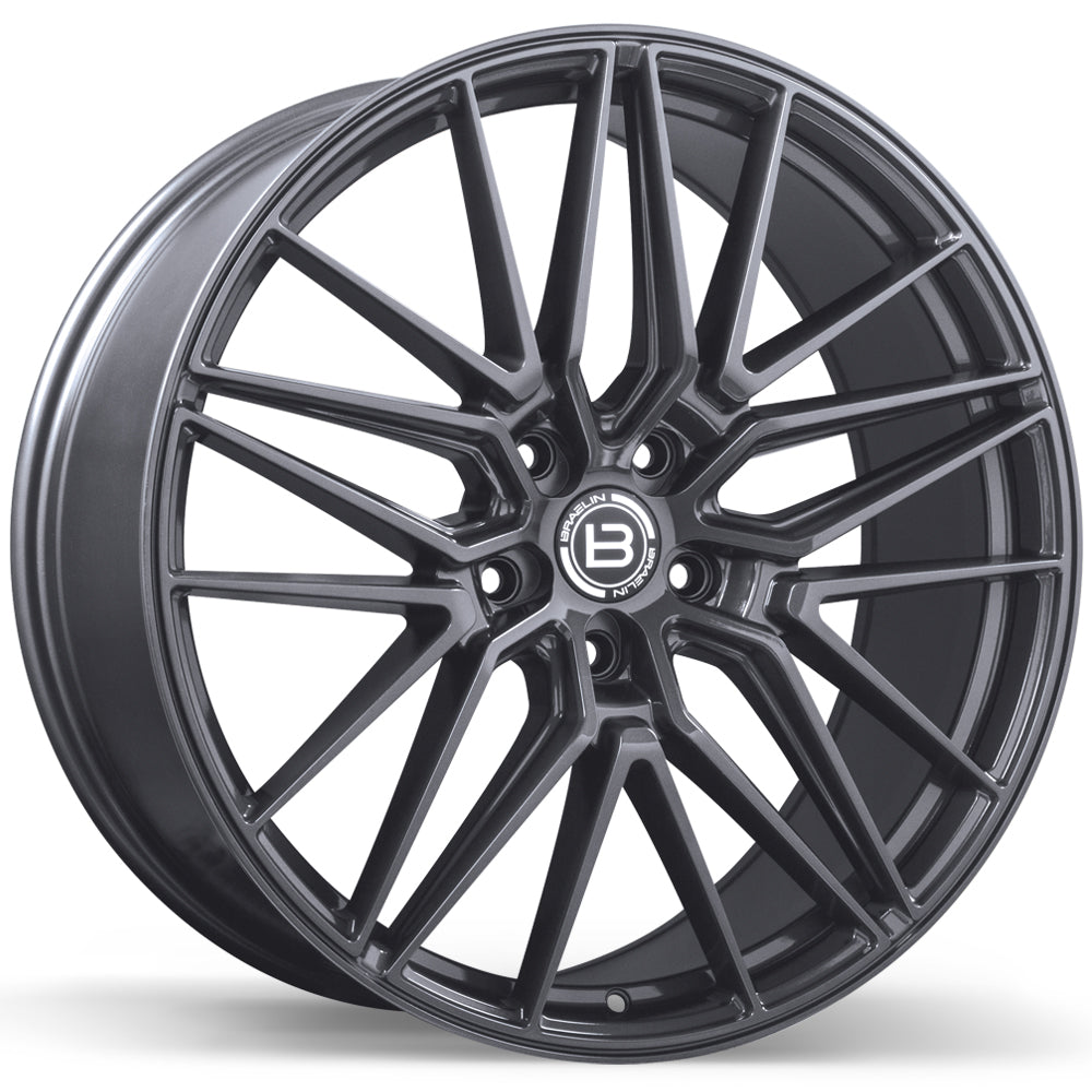 Braelin BR13 Dark Grey 22x9.0 +45 5x114.3 60.1