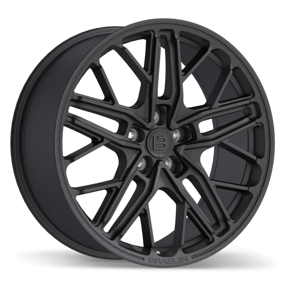 Braelin BR17A Matte Graphite 20x9.0 +35 5x114.3 70.6