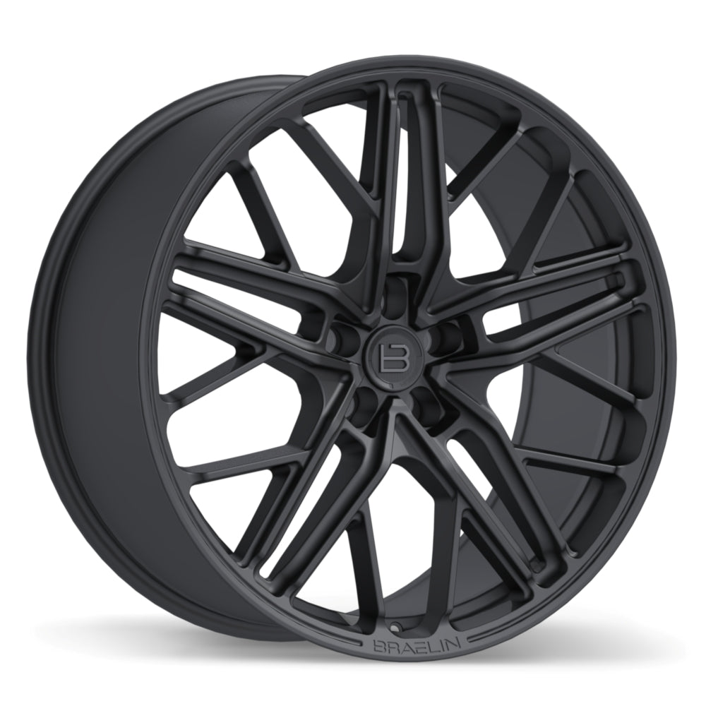 Braelin BR17A Matte Graphite 22x10.5 +45 5x114.3 63.4