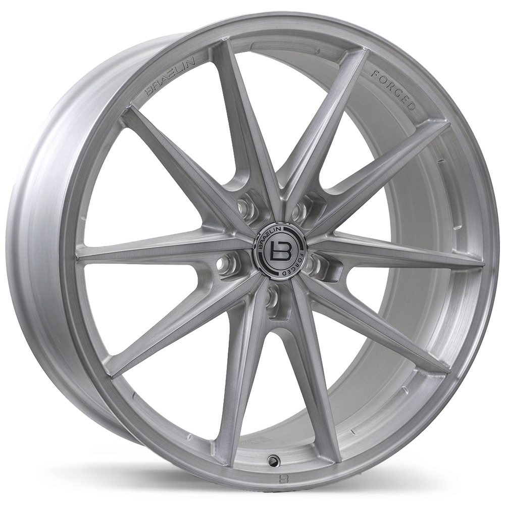 Braelin BRF1 Brushed Matte Carbon Grey 20x9.0 +25 5x114.3 68.2