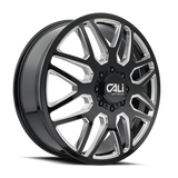 CALI OFF-ROAD INVADER DUALLY Machined/Milled 24X8.25 -232 8X165.1 121.3