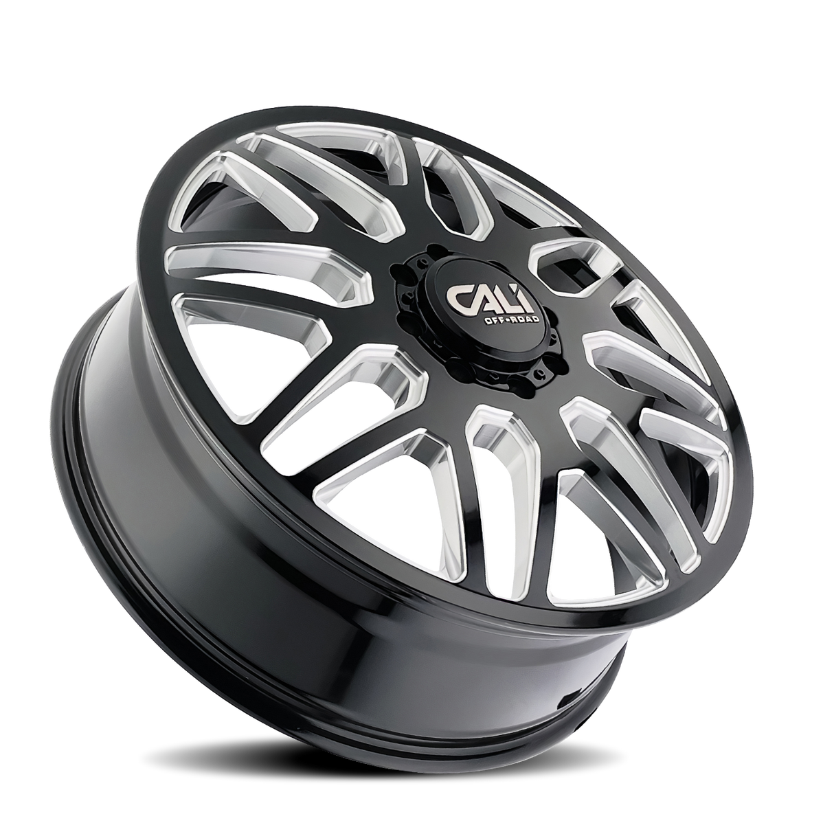 CALI OFF-ROAD INVADER DUALLY Machined/Milled 24X8.25 -232 8X165.1 121.3