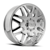 CALI OFF-ROAD INVADER DUALLY Chrome 24X8.25 +115 8X165.1 121.3