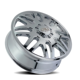 CALI OFF-ROAD INVADER DUALLY Chrome 24X8.25 +115 8X165.1 121.3